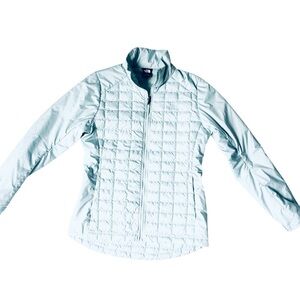 The North Face Women’s ThermoBall Eco Jacket Medium Light Blue Quilted Puffer